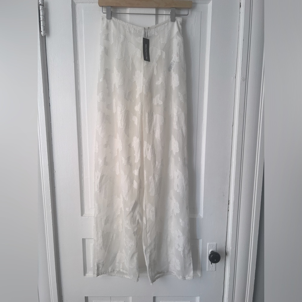 Sz 4 pretty little things white sheer pants